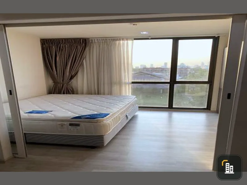 Selling cheaper than the niche id ladprao-wanghin project, 5th floor, Building A, fully furnished, can move in.