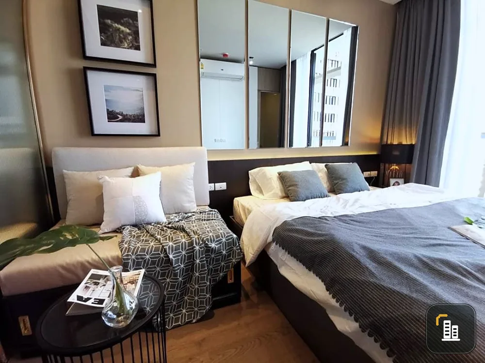 For rent, Park 24 Origin Phrom Phong, garden view, perfectly decorated. furniture You need to reserve this.