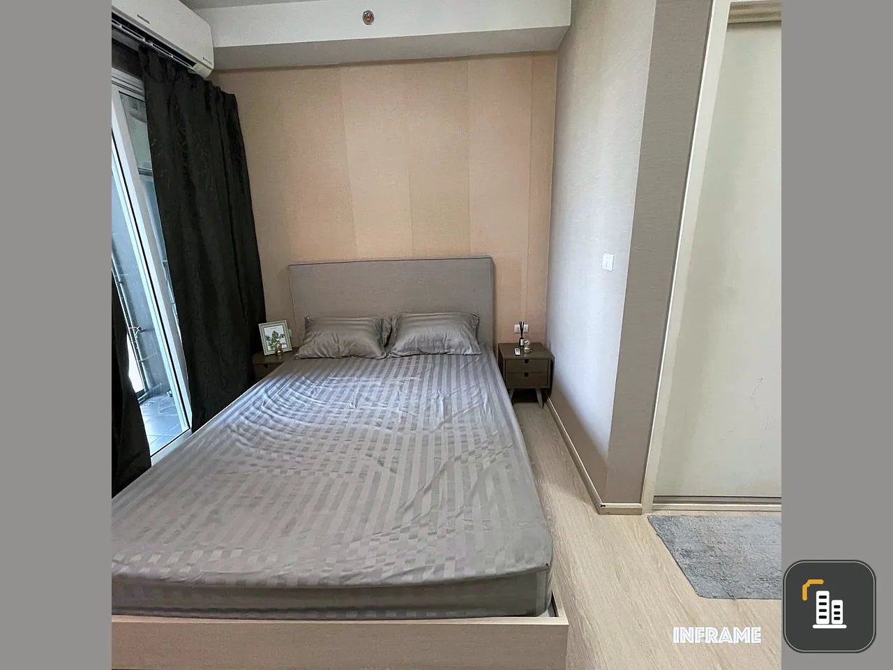For sale, for rent!! Condo Chapter One Eco Ratchada-Huai Khwang, 15th floor, Building E, fully furnished. Hurry and reserve quickly!!