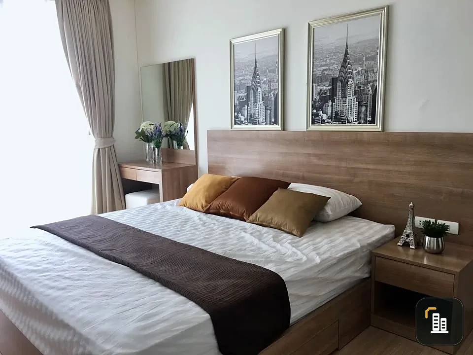Condo for rent, Rhythm Sukhumvit 50, beautiful pool view, convenient transportation, good location, worth investing, don't miss it!!