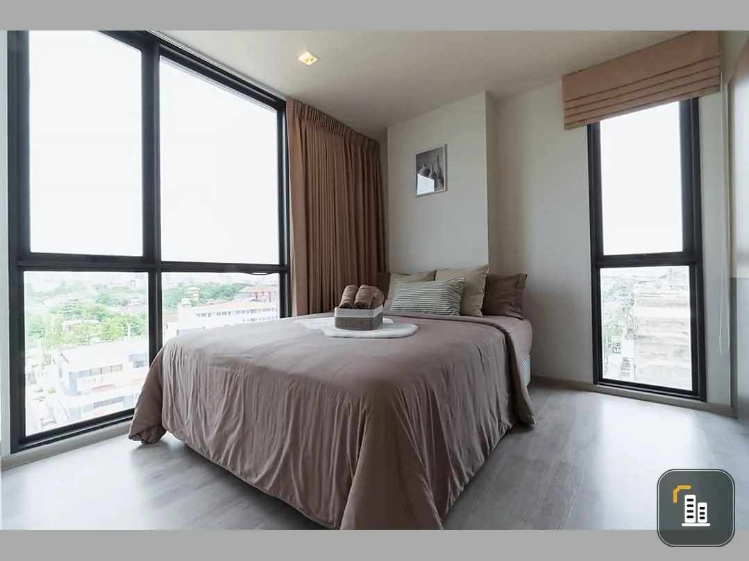 Beautiful room has arrived. Chambers Chaan, Ladprao, Wang Hin, decorated in Japanese style. Warm like at home, urgent!