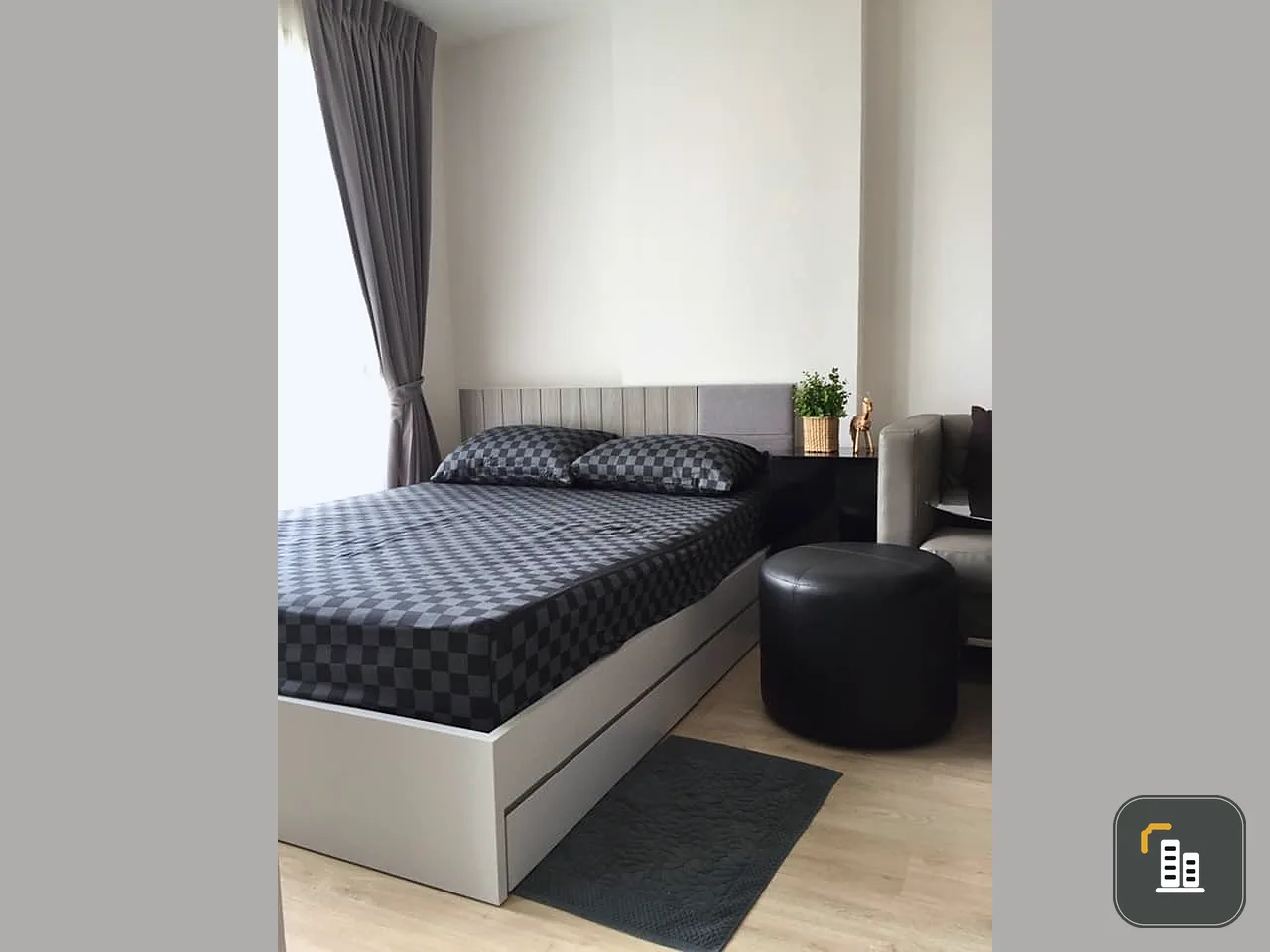For sale, Ideo Sathorn-Tha Phra, studio room, ready to move in, fully furnished, decorated You can reserve it now.