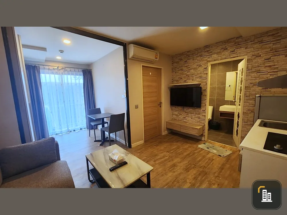 Urgent sale, Condo H2, Ramintra 21, nice room, good wallpaper, good price, hurry to reserve
