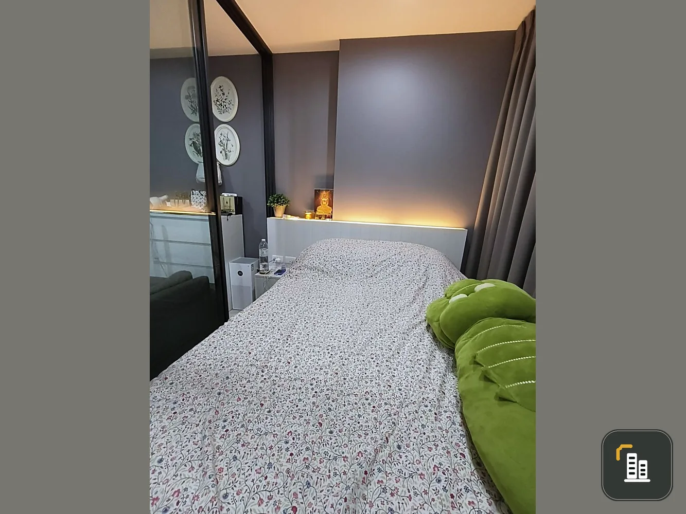 For sale, Ideo Mobi Wong Sawang Interchange, 15th floor, city view, fully furnished room, ready to move in, book now, hurry up.