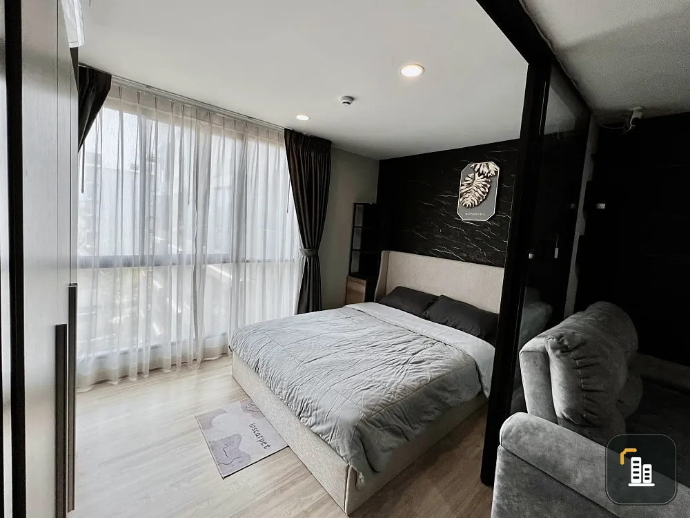 Condo for sale or rent, The Belgravia Ratchada - Ladprao, nice room, modern style, good price, hurry to book