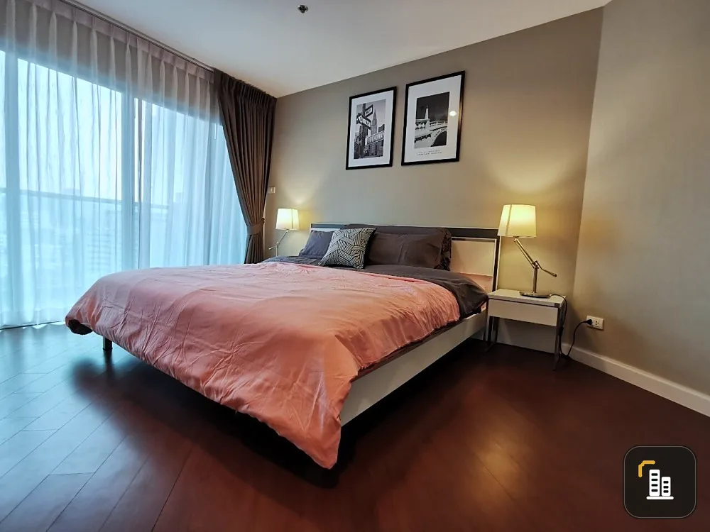 Condo for rent, Belle Grand Rama 9, beautiful room, good view, ready to move in, hot location, don't wait, hurry up and grab it!!