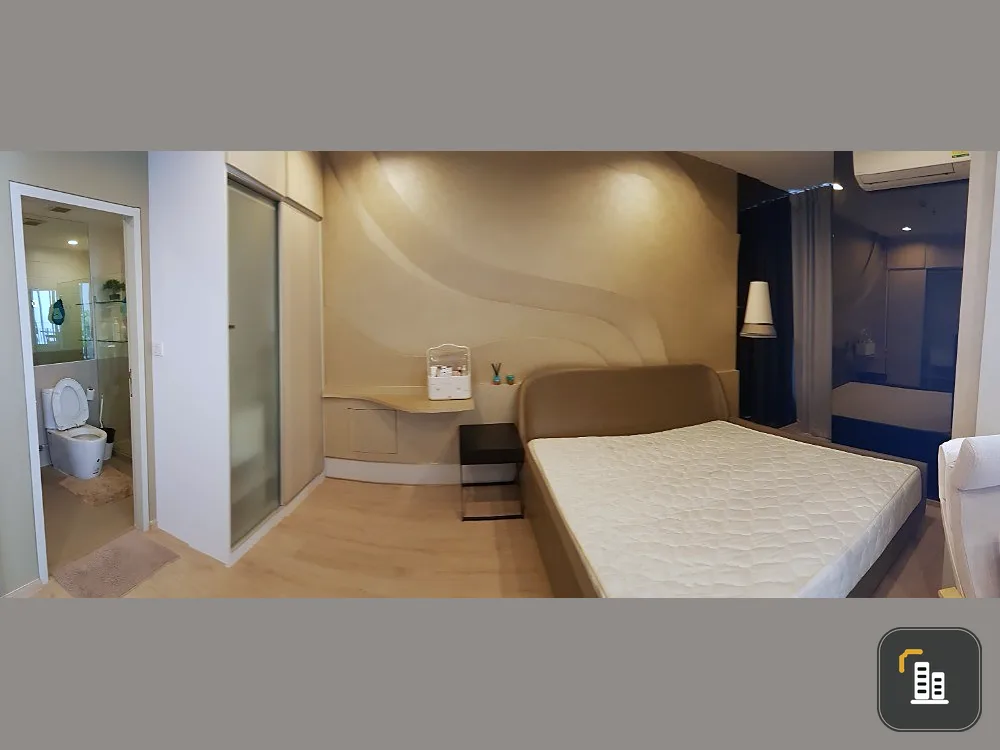 Condo for rent, Ideo Q Ratchathewi, fully built-in furniture With complete facilities, don't miss it.