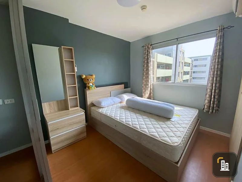 Sale Lumpini Condo Township Rangsit - Khlong 1, hurry up, fully furnished, ready to move in. The open room is very nice.