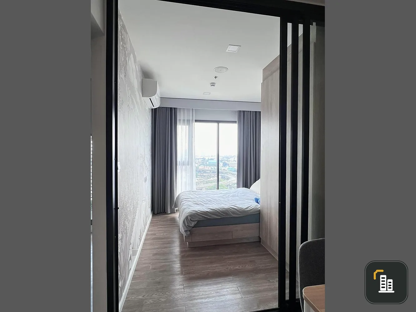Condo for rent, Modiz Sukhumvit 50, nice room, well proportioned, good size, 17th floor, city view, don't miss it.