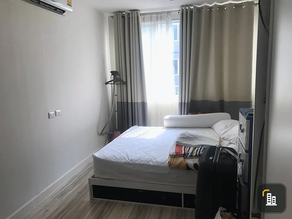 Sale, rent, Sammakorn S9, condominium, 1 bedroom, lots of space There is a good washing machine. Hurry up to reserve.