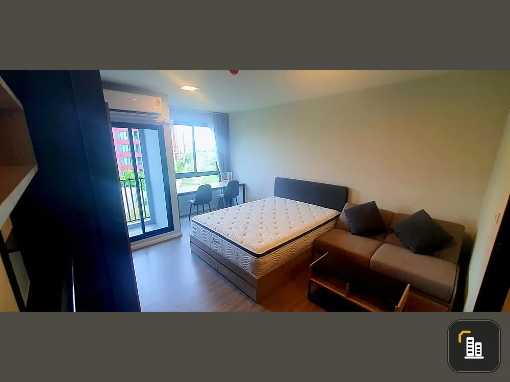 For rent, D Condo Hideaway Rangsit Phase 4, good view, peaceful, private, fully furnished, ready to move in, book now.