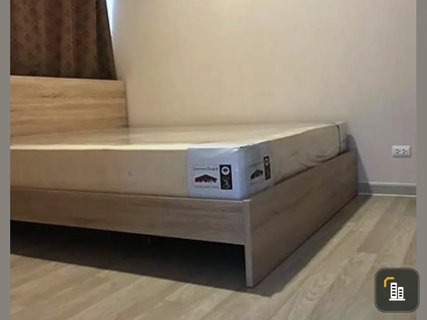 Urgent sale, great value, Condo The Privacy Ladprao-Sena, spacious bedroom, lots of usable space, very new air conditioner, book now.