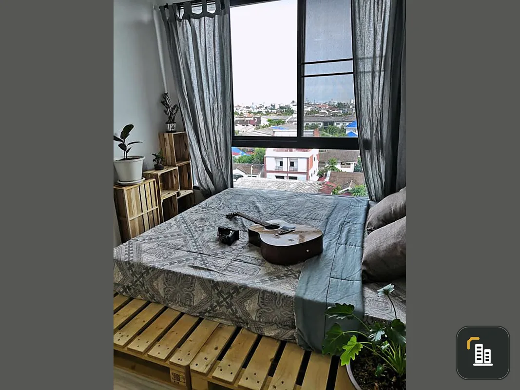 My Story Ladprao 71 for rent or sale, city view, nice room, minimal style, fully furnished, don't miss it.