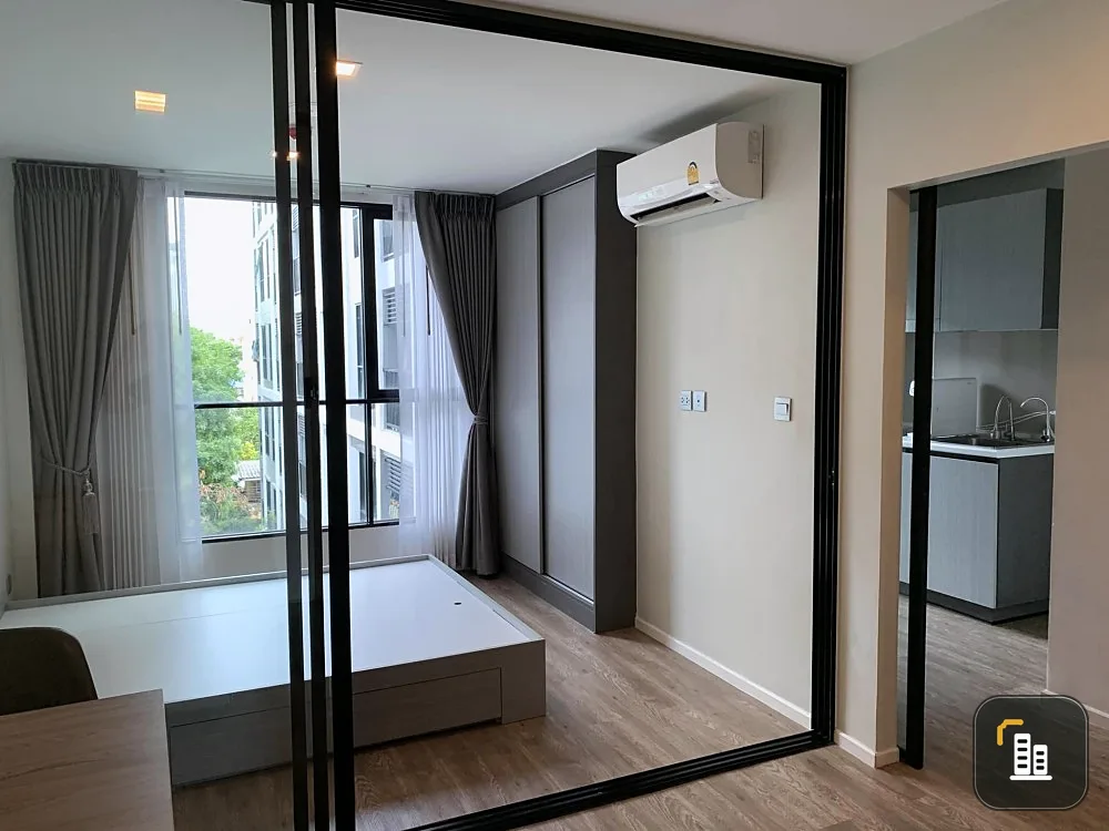 Urgent sale!! Condo Atmoz Ladprao 15, 5th floor, Building B, beautiful room, perfectly divided into zones, good price, hurry and reserve now!!