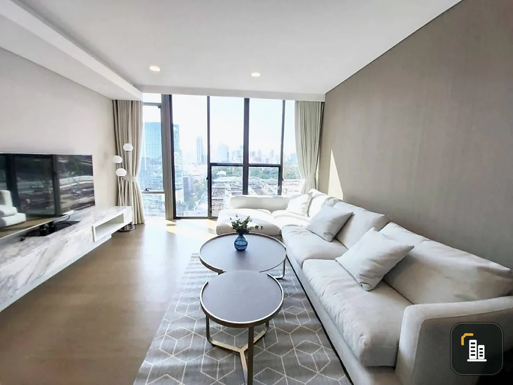 For rent, Siamese Exclusive Queen, 16th floor, the best view, very beautiful decorated room. Great built-in, super luxurious, book now.
