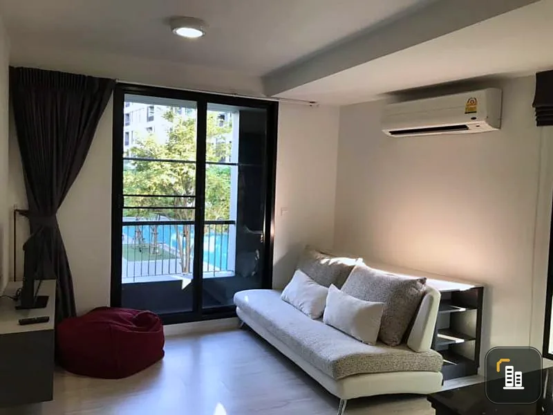 Condo for rent or sale, My Story Ladprao 71, usable, very spacious room, can invite friends to party, book now!!