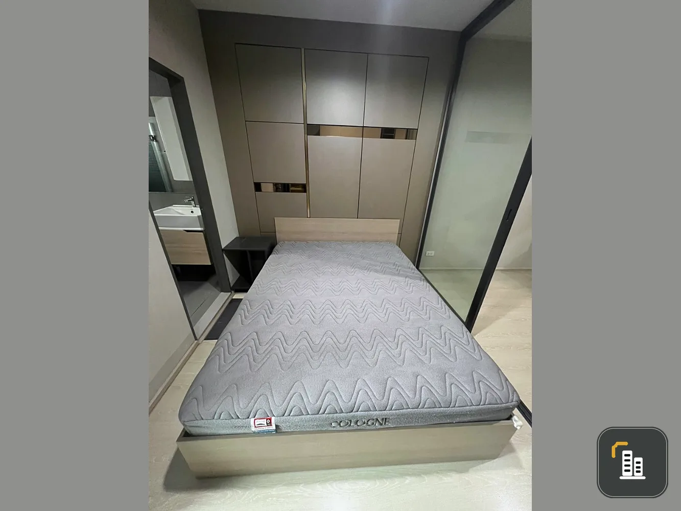 For sale, Ideo Sukhumvit 115, 26th floor, beautifully decorated, super cool, I can tell you that it's very nice to live in. Make a reservation now, do