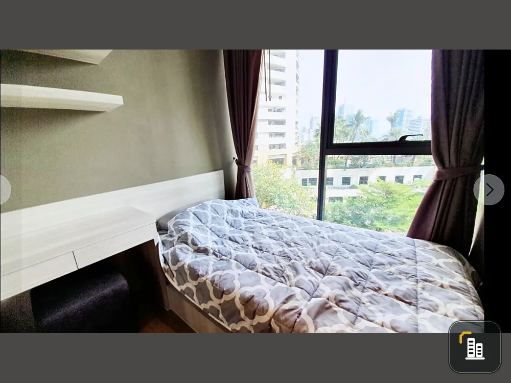 For rent, The Lumpini 24, 2 bedrooms, 2 bathrooms, ready to move in, fully furnished, bring your bags.