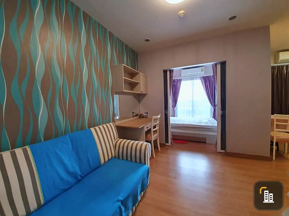 Condo for rent, Chapter One Modern Dutch, 18th floor, Chao Phraya River view, fully furnished, ready to move in. Hurry up.