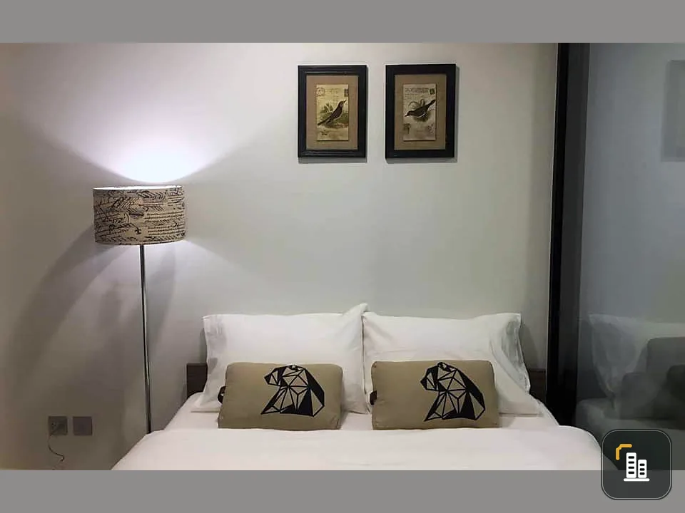 For rent, Cave Condo, 1 bedroom, Building C, 8th floor, elegant decoration, very nice to see, you will fall in love with it, beautiful room, do not miss