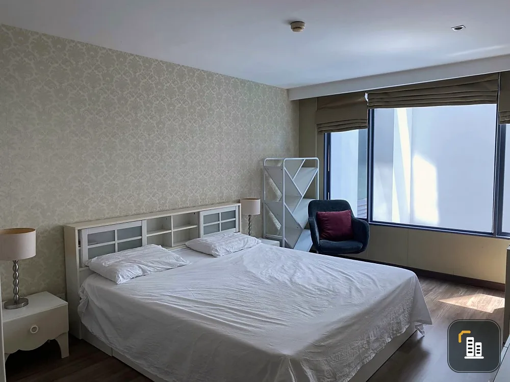 Rent, sell, Prom Condo Phahonyothin 2, nice room, spacious size, fully furnished, 4th floor, not hot weather, hurry up to book