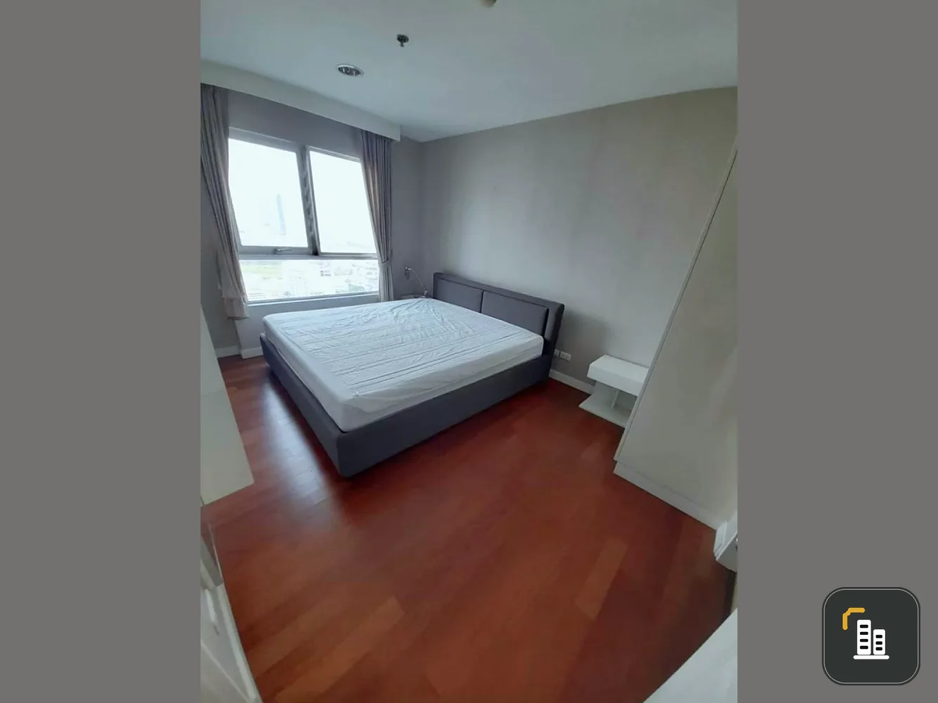For rent!! Condo Belle Grand Rama 9, room number 131/141, new room, fully furnished in one room, hurry up!!