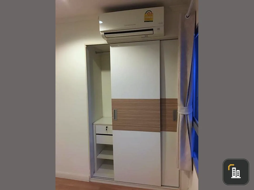 Lumpini Ville Latphrao-Chokchai 4 for sale, nice room, next to Lat Phrao Road, Chokchai Market 4, if interested, don't miss it.