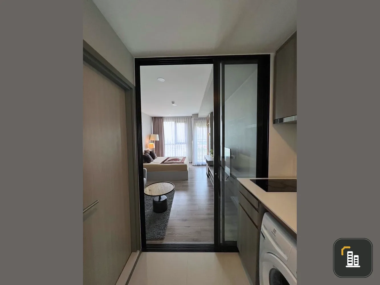 Condo for rent, Knightsbridge Collage Sukhumvit 107, luxury condo, fully furnished and electrical appliances. ready to move in