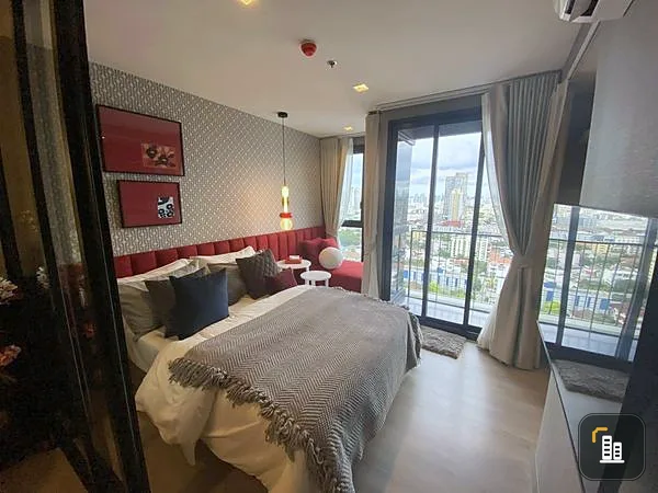 For rent, The Line Phaholyothin Park, beautifully decorated room, very nice, built-in, fully ready to move in Hurry up to reserve.