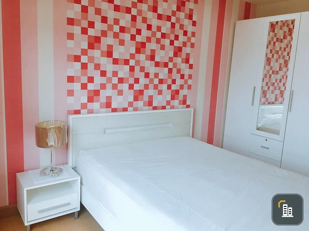 Condo for sale, The Niche Ladprao 48, nice room, wide size, fully furnished, good price, can drag your luggage in