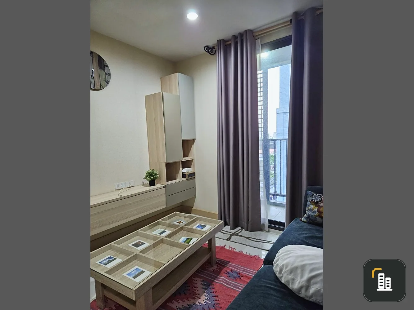 For rent, The President Sukhumvit 81, 6th floor, Building B, corner room, hurry up and book now, don't wait, book now, hurry up.