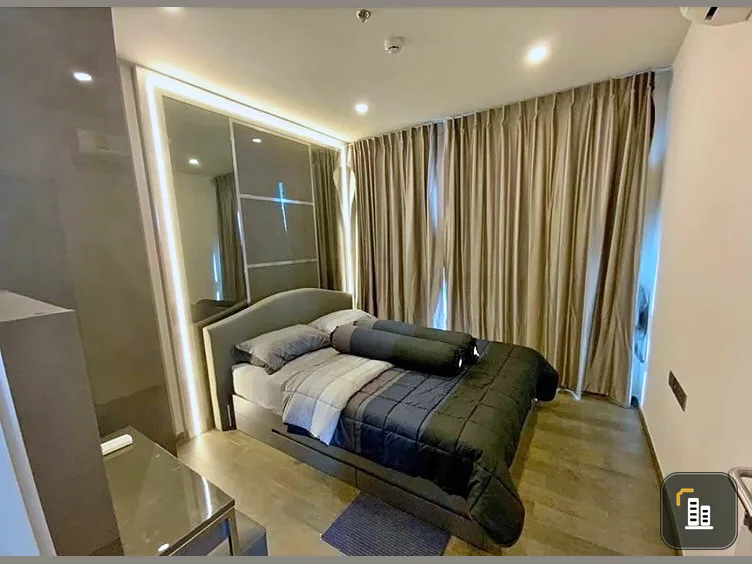 For rent, Ideo Q Siam-Ratchathewi, high floor, beautiful view, extremely spacious room. Decorated with style Hurry up to reserve before you miss it.