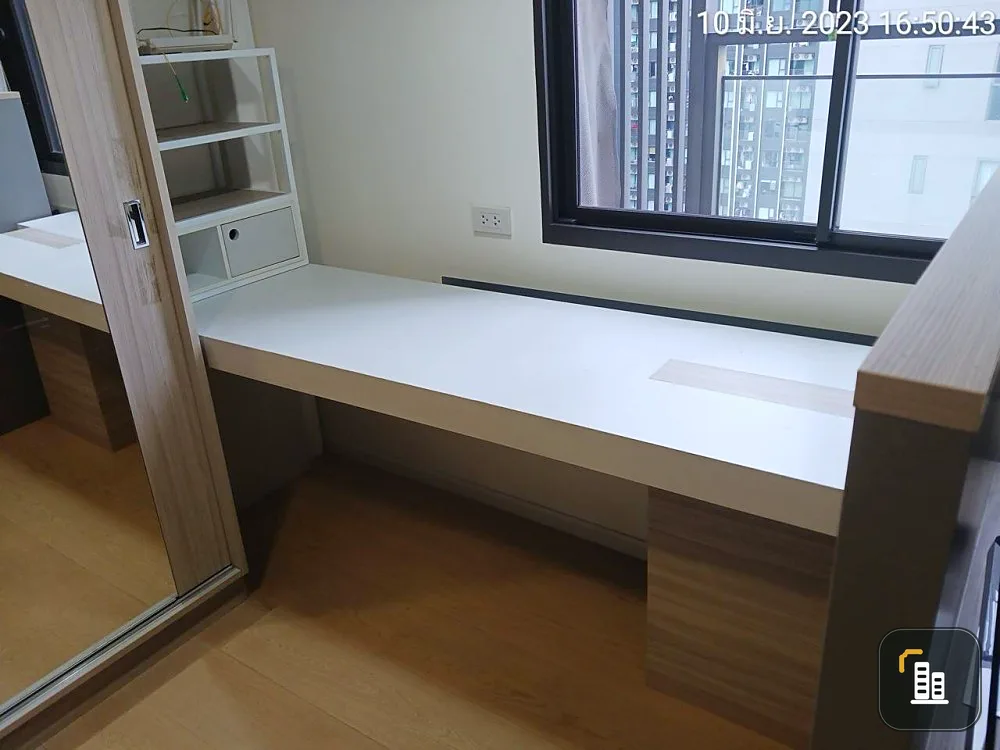 Sell for rent!! Condo Chewathai Residence Asoke, clean room, high view, airy wing, fully furnished, ready to move in!!