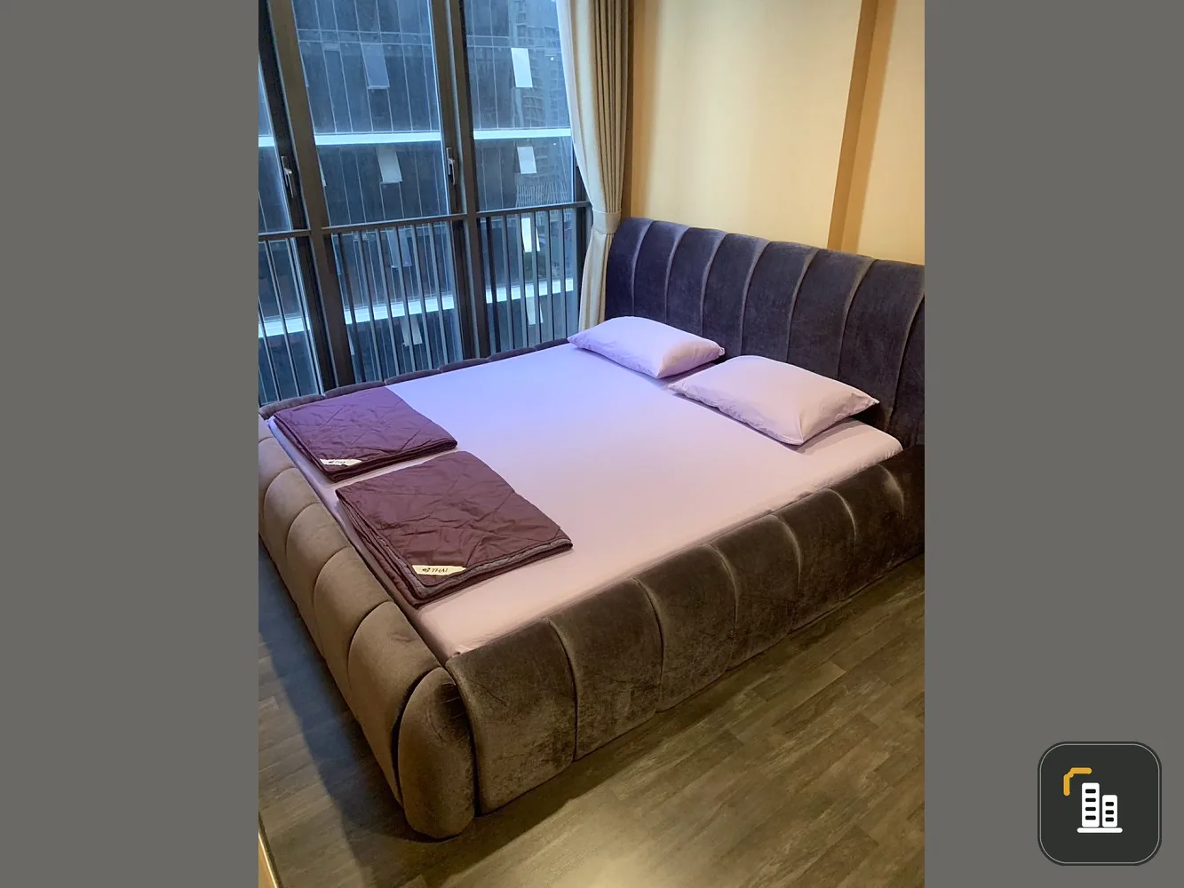 For sale/rent urgently, The Line Asoke Ratchada, 15th floor, beautiful room, fully furnished, very suitable for family living, reserve now!!