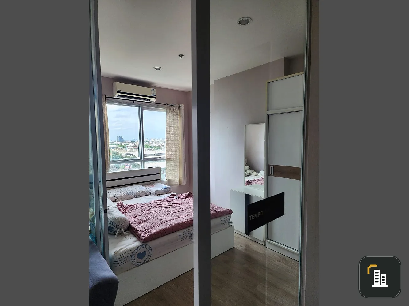 Condo for sale, The Tempo Grand Sathorn-Wutthakat, 1 bedroom, 1 bathroom, nice to live in, north direction, cool breeze all year round, book now.