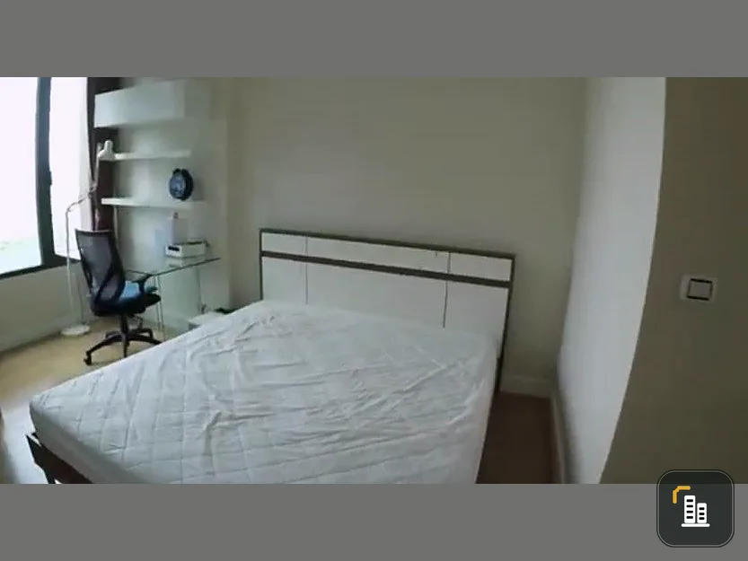Condo for rent, Equinox Phahon-Vipha, balcony overlooking Chatuchak Park High floor, good size, good atmosphere