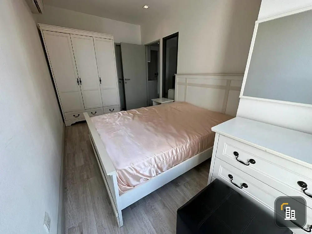 Condo for rent, Ideo Mobi Rama9, nice room, furniture + complete electrical appliances, plus good price, book now, don't be late