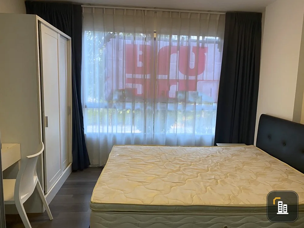 Urgent sale!! D Condo Campus Resort Abac Bangna Abac 3rd floor, Building C, good price, fully furnished, ready to move in, hurry up and book now!!