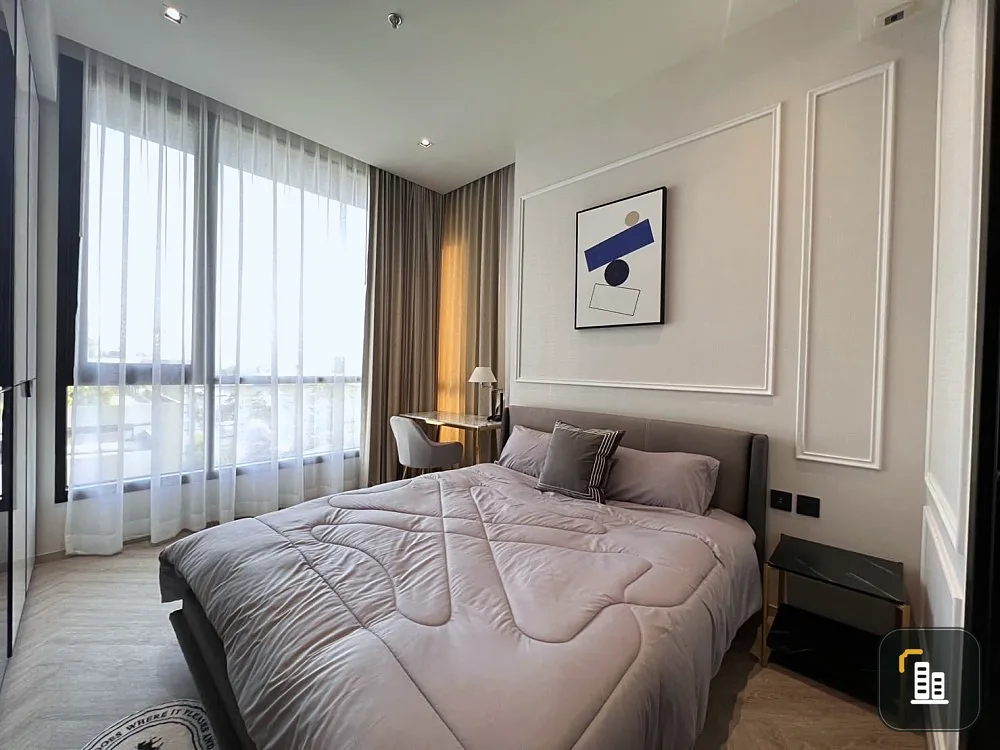 Condo for rent, Chapter Charoennakorn Riverside, nice room, spacious size, fully furnished, good price, hurry to book