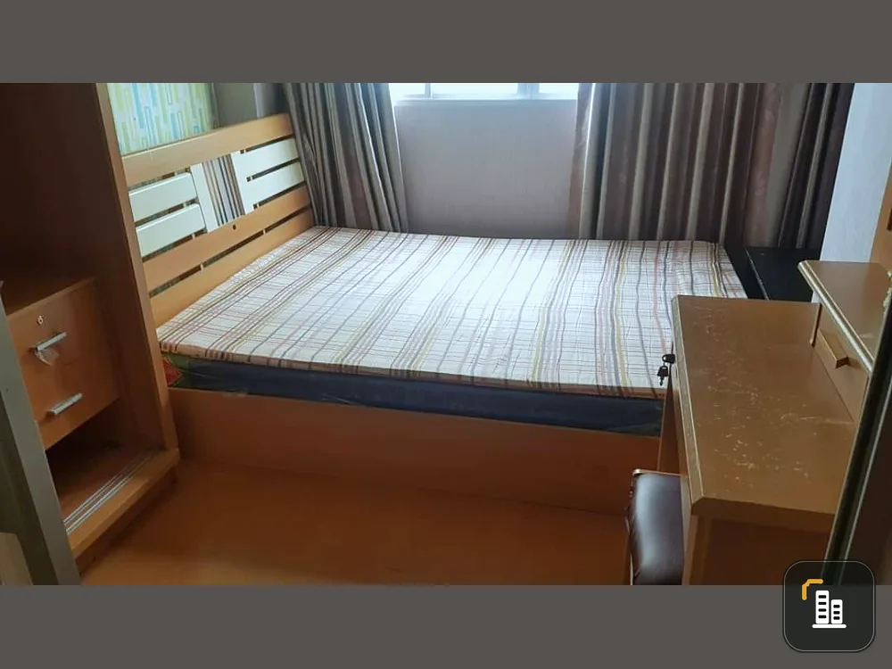 For rent or sale, Lumpini Condo Town Ramintra-Nawamin, Building B, 16th floor, corner room, book now, don't miss it.