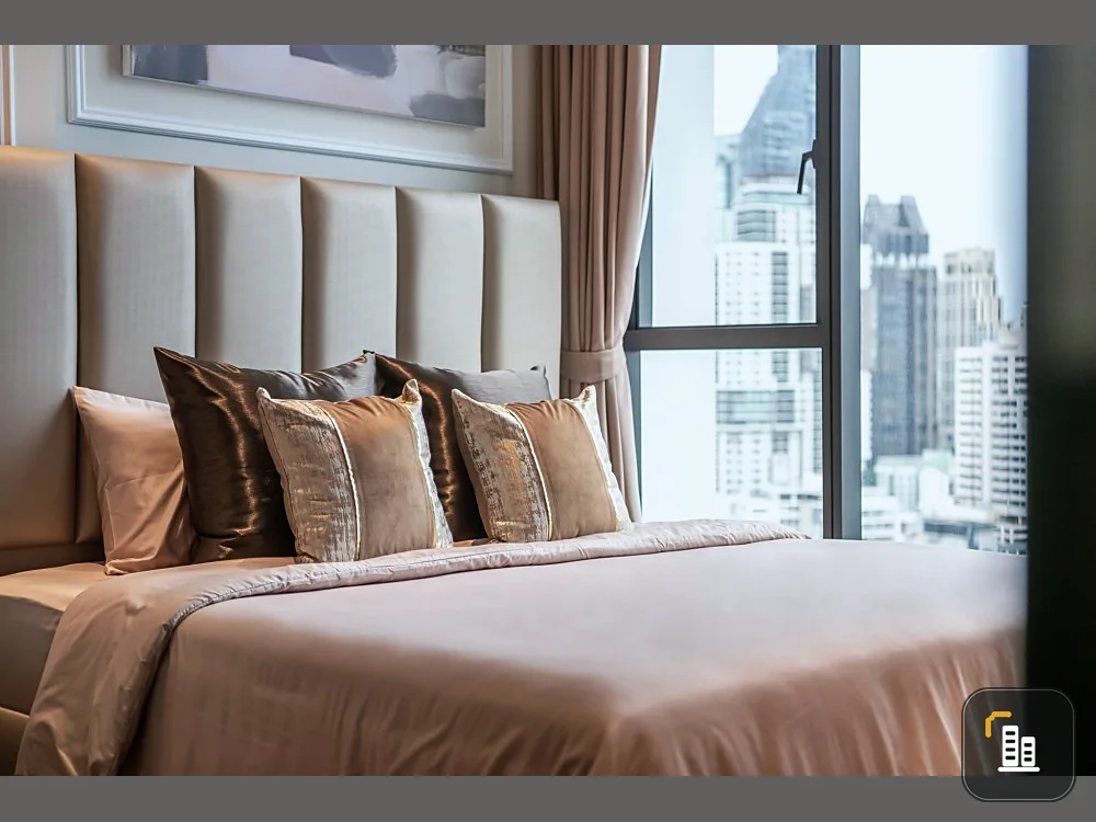 Condo for rent, sell, Beatniq Sukhumvit 32, the most elegant room, smooth, beautiful view, complete with facilities, book now.