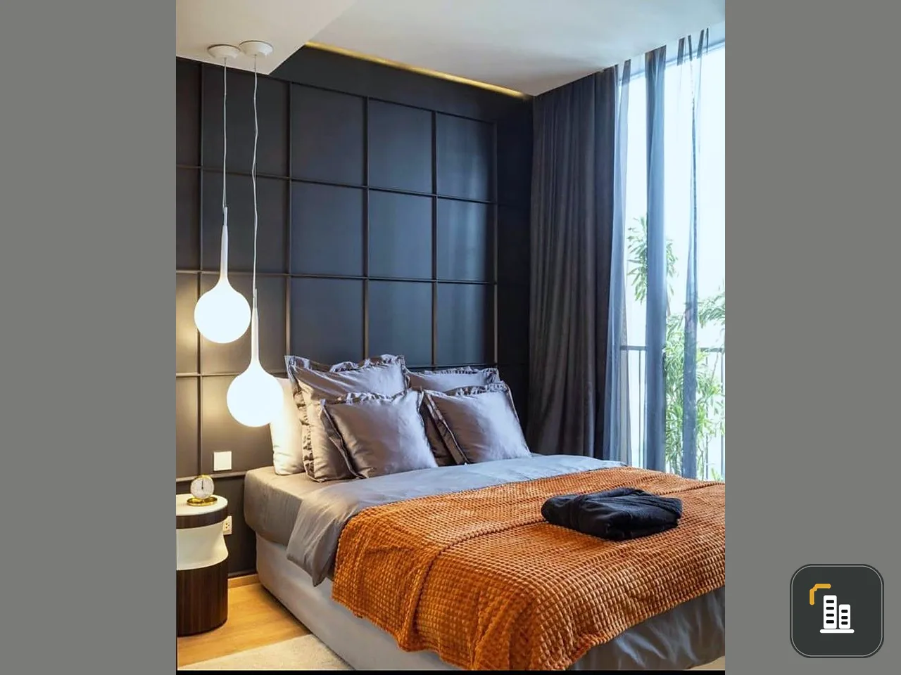 For rent, Noble Around 33, 2 bedrooms, 2 bathrooms, fully furnished, modern style, book now.