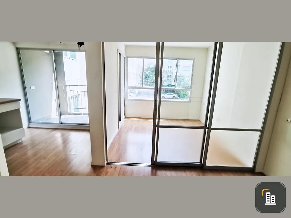Condo for sale, Lumpini Ville Sukhumvit 109-Bearing, empty room, proportional, 2nd floor, not hot weather, good price, book now.