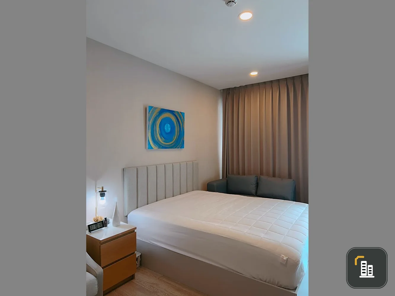 Condo for rent, Knight Bridge Collage Sukhumvit 107, nice room, spacious size, cozy style, good price, hurry to book