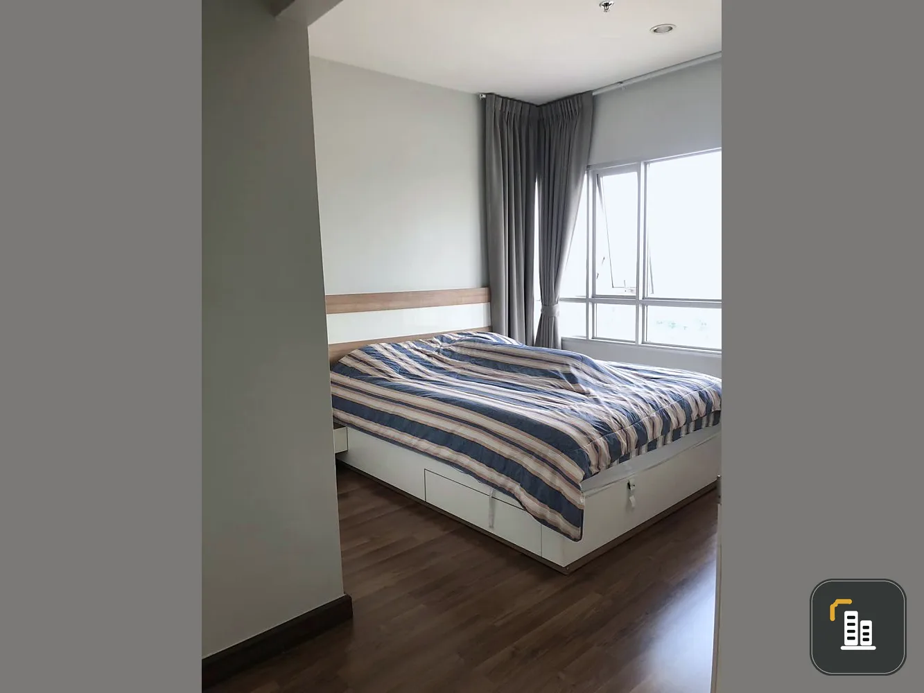Sell The Centric Tiwanon 2 bedrooms, 2 bathrooms, fully furnished, garden view, book now