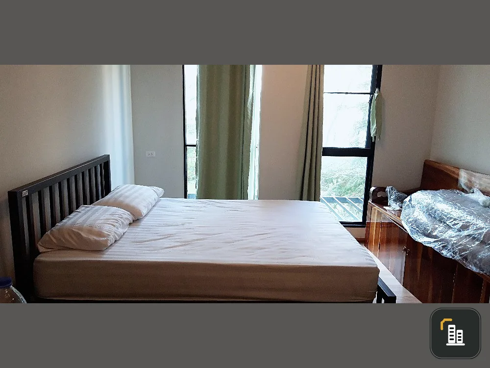 For rent, Unio Sukhumvit 72, 3rd floor, very beautiful view room, fully furnished room, ready to move in, book now, don't miss it.