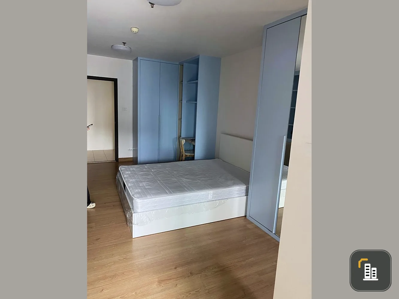 For sale Supalai City Resort Chaengwattana, 16th floor, beautiful view, nice decoration, good atmosphere like this, must book now.