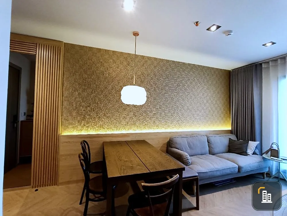 Condo for sale, Life Asoke-Rama 9, 15th floor, north, with Buit-In furniture, partition room Hurry up to reserve before you miss it.