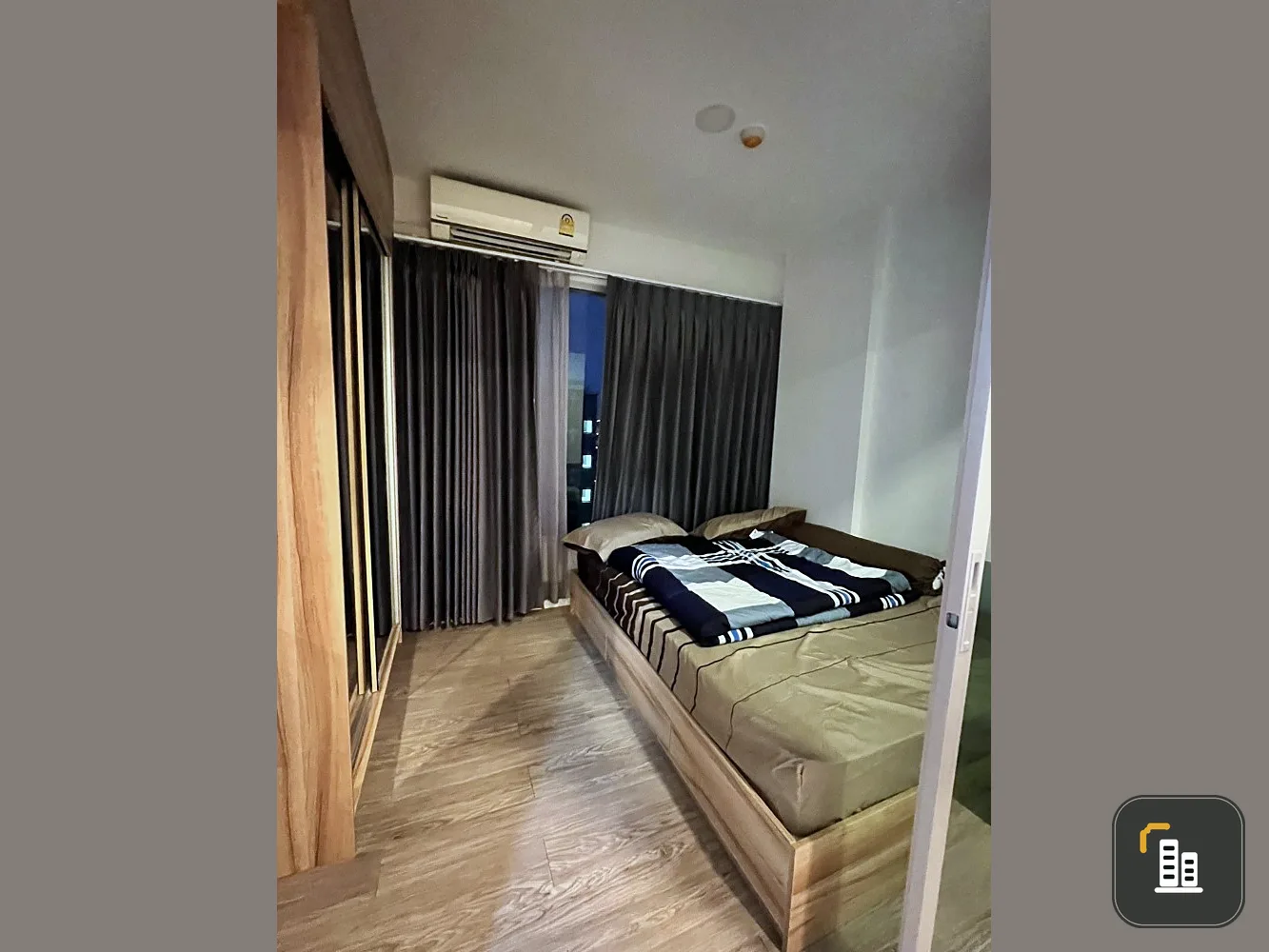 For rent, Happy Condo Don Mueang The Terminal, the room is ready, friendly price, if interested, hurry up and reserve it.