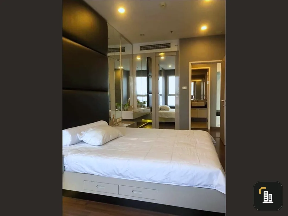 Sell Rent Supalai Lite Sathorn Charoenrat Fully furnished with high view, room is not hot, book now